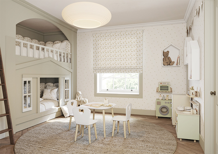 Dasching About, Fetch Biscuit - Twist&Fit Roman Blind - Image 6